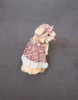 Dog Floral Hat